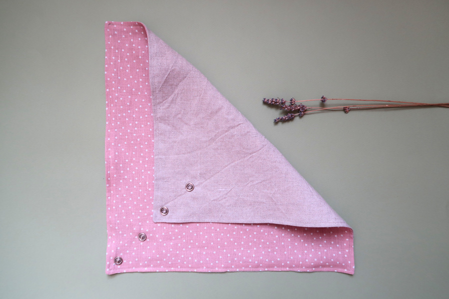 Diy Coudre Un Bavoir Reversible Facon Bandana Lea Pilea
