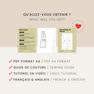 Pack Tenue : Top Cache-Cœur + Pantalon Palazzo (Patrons PDF) – Image 9