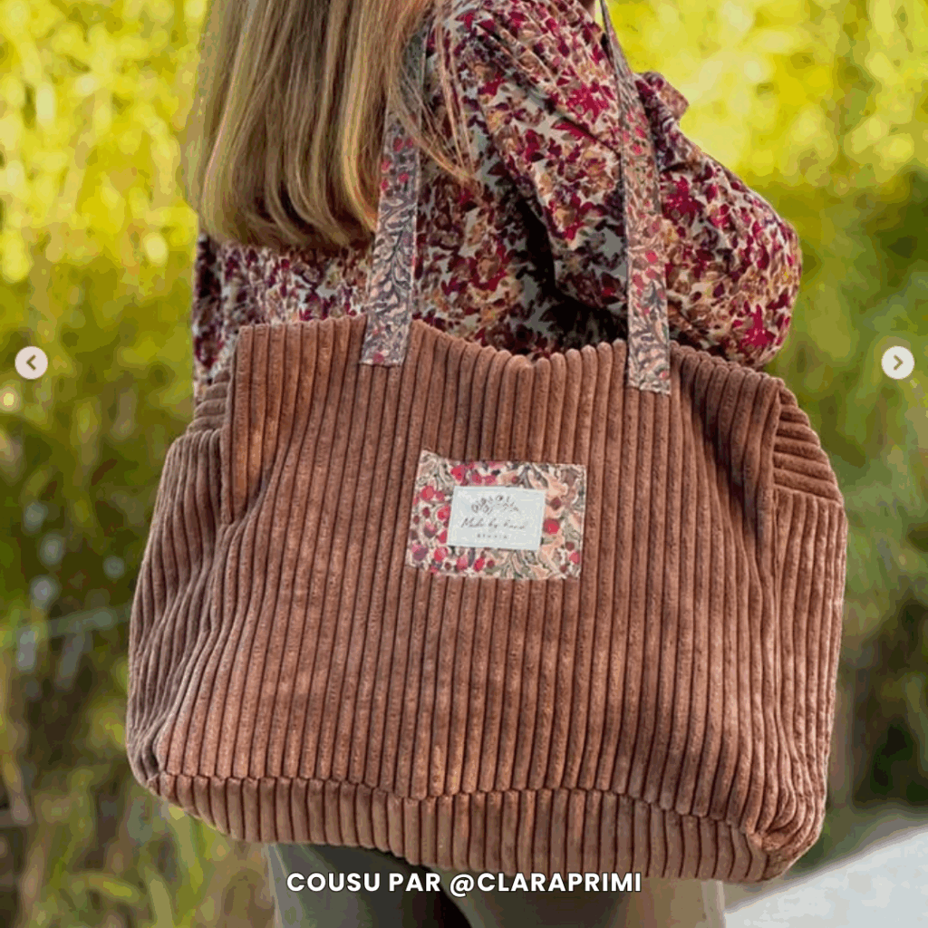 Le Sac cabas zippé - Patron de couture | PDF