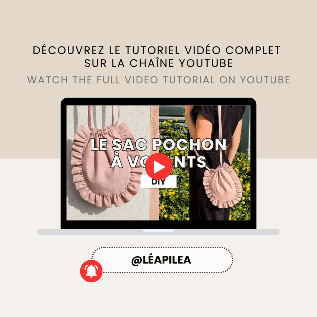 Le Sac pochon à volants - Patron de couture | PDF