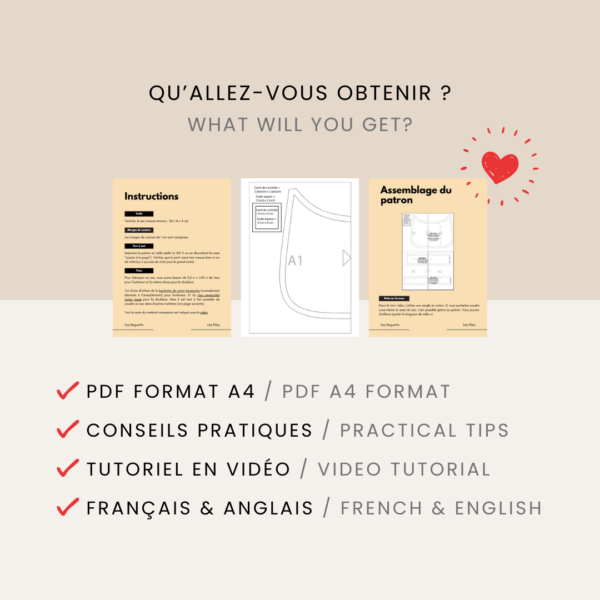 Le Sac Baguette - Patron de couture | PDF
