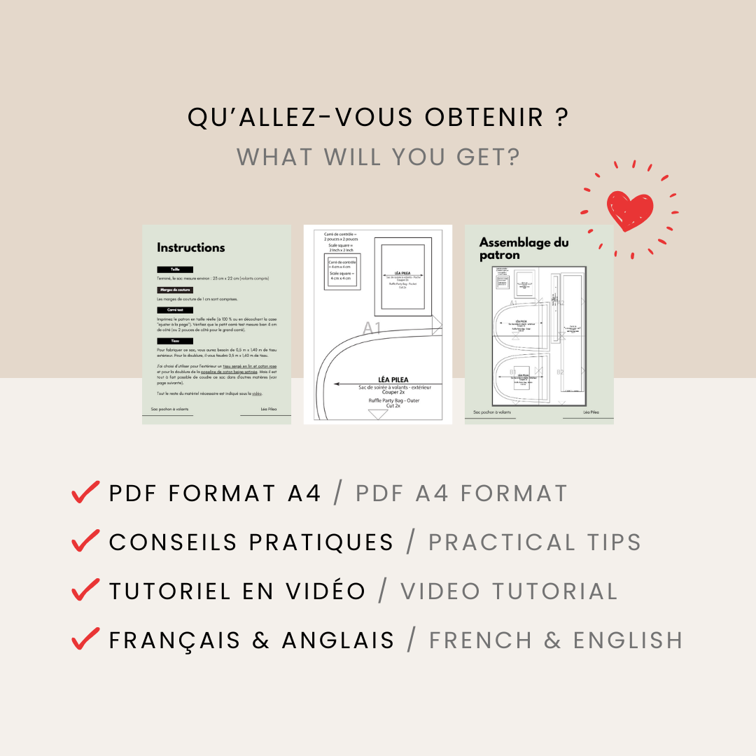 Le Sac pochon à volants - Patron de couture | PDF – Image 8