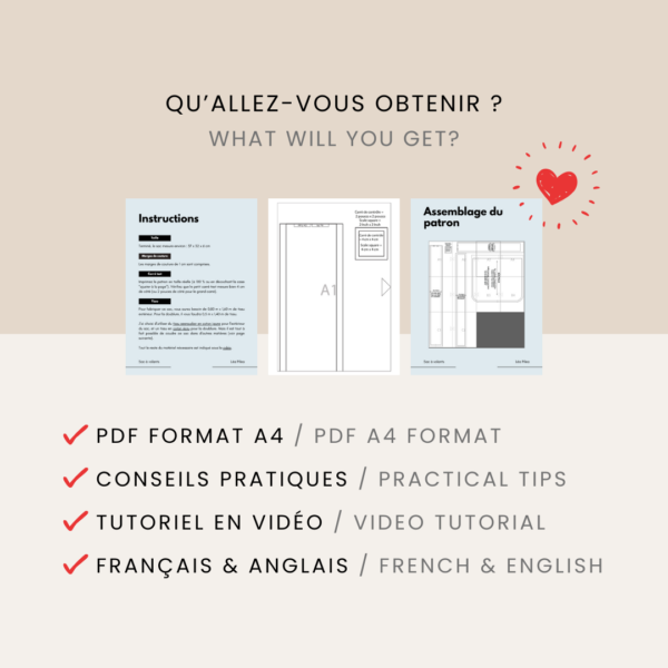 Le Sac à volants - Patron de couture | PDF