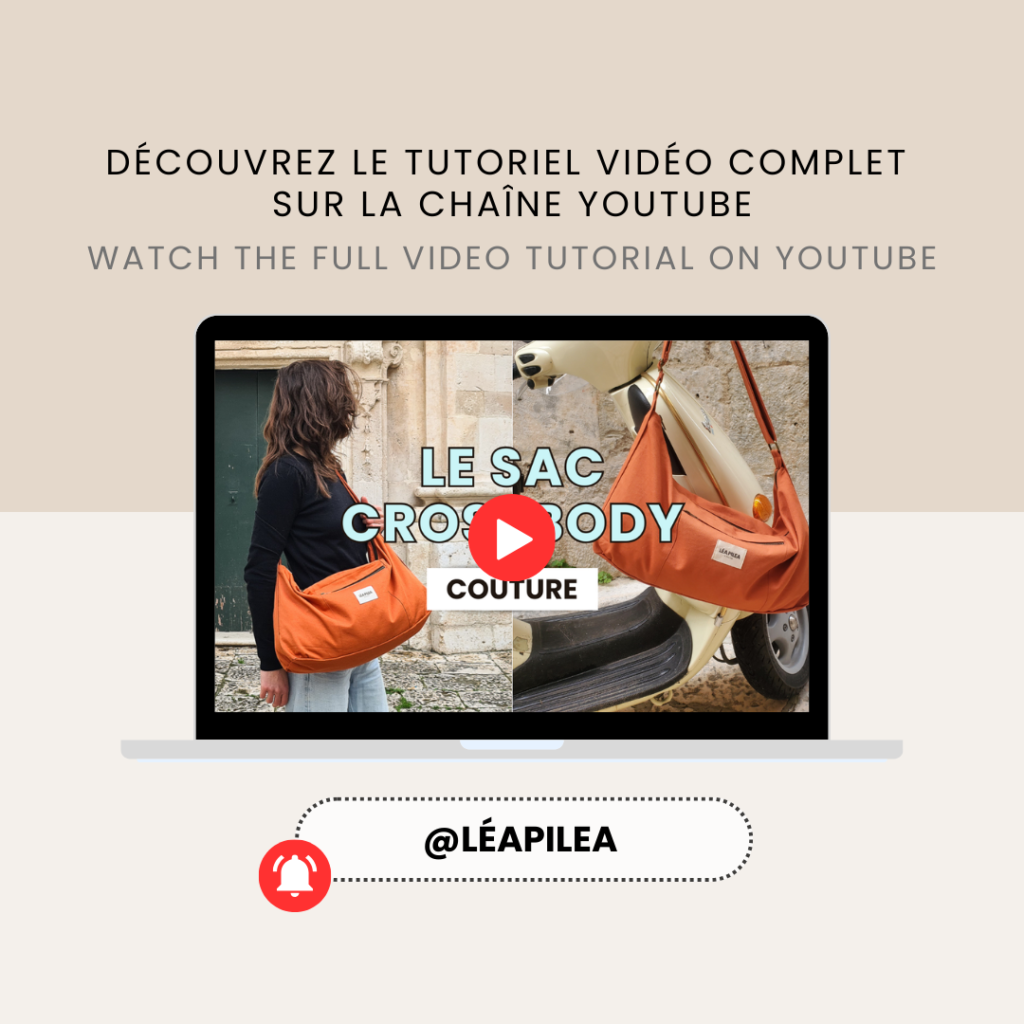 Le Sac Crossbody - Patron de couture | PDF