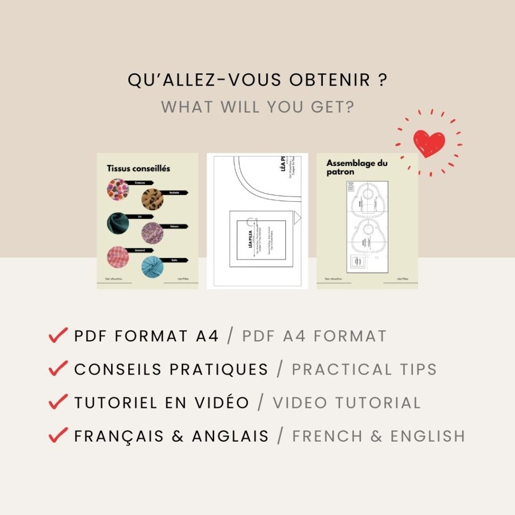 Le Sac Chouchou - Patron de couture | PDF