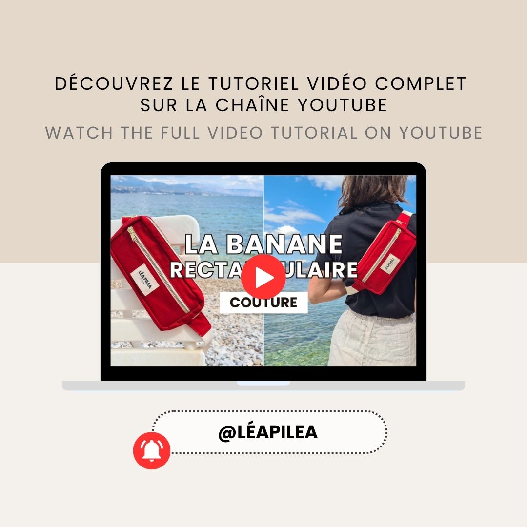 Le Sac Banane retangulaire - Patron de couture | PDF – Image 13