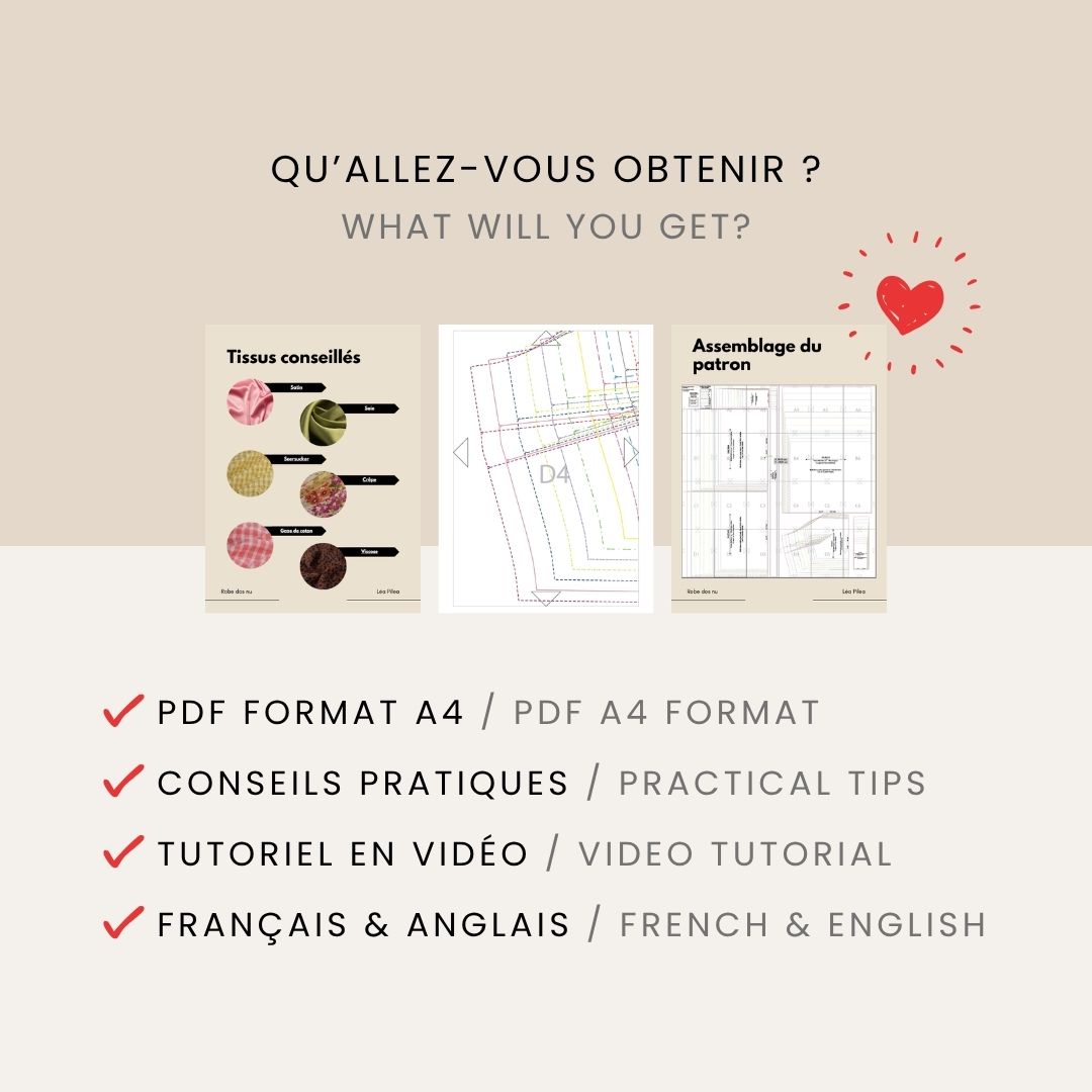 La Robe dos nu - Patron de couture | PDF – Image 11
