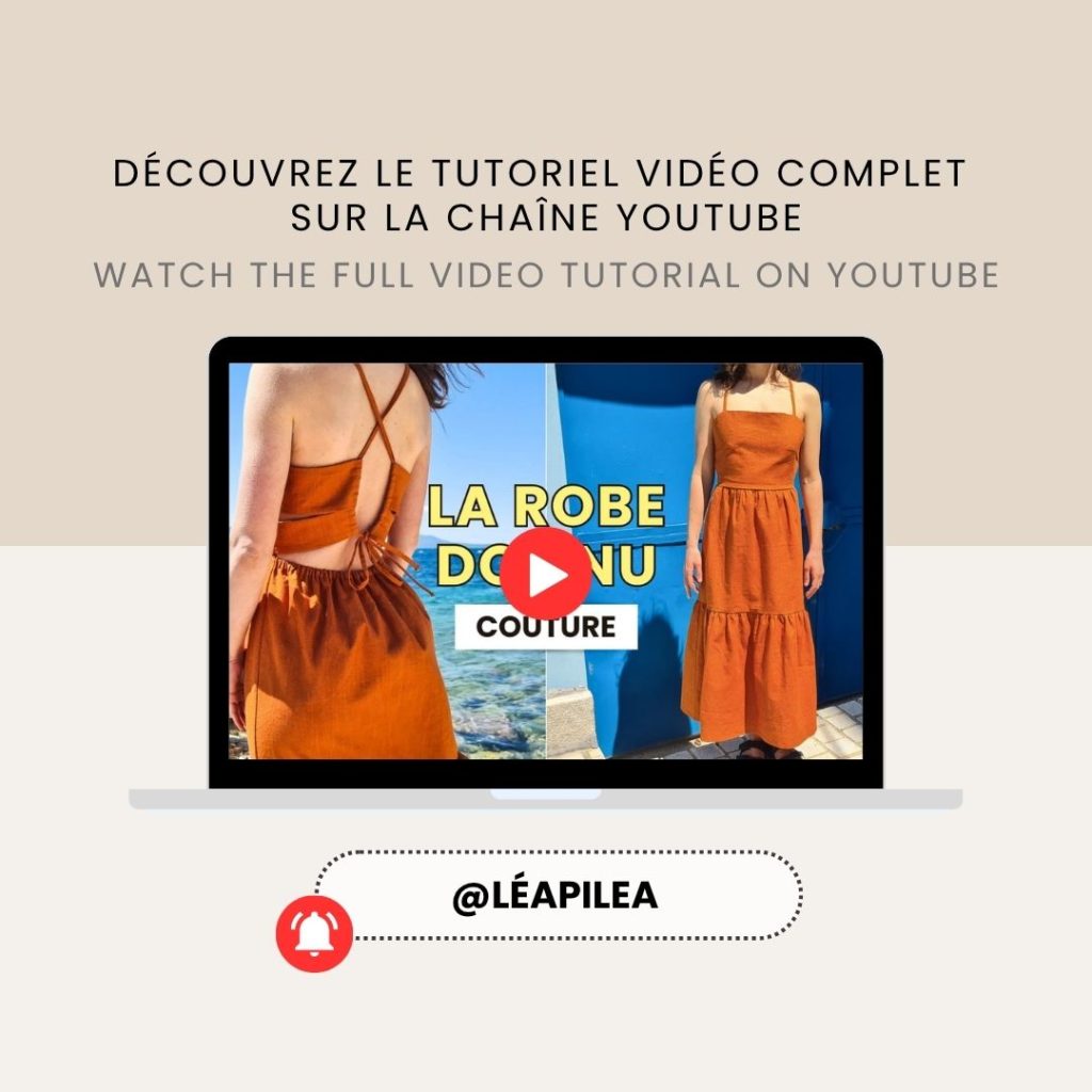 La Robe dos nu - Patron de couture | PDF