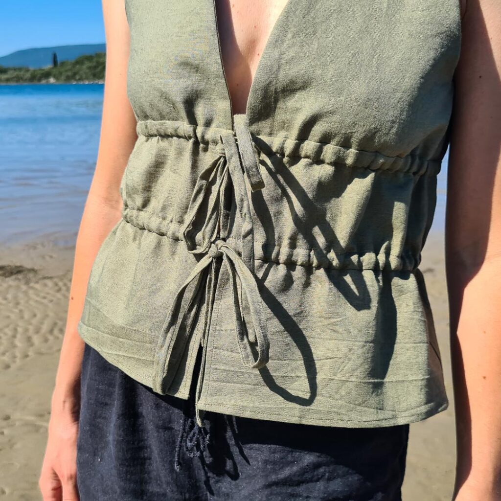 Le Top noué devant - Patron de couture | PDF