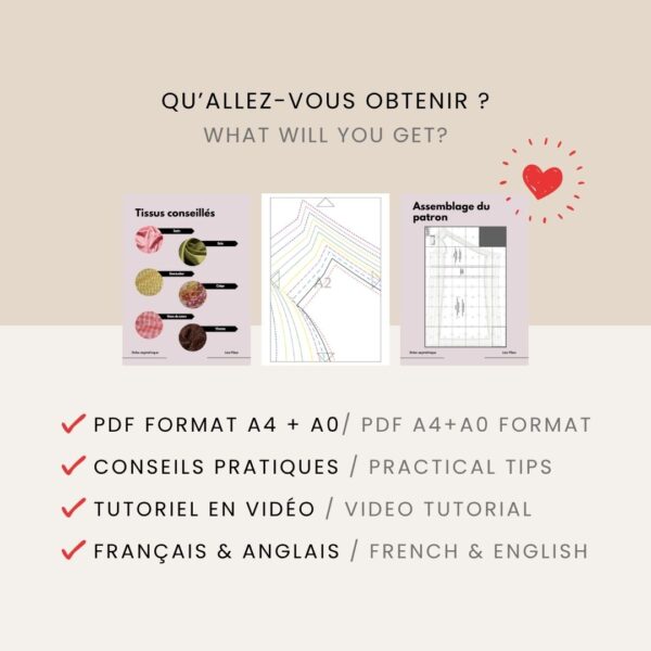 La Robe asymétrique - Patron de couture | PDF